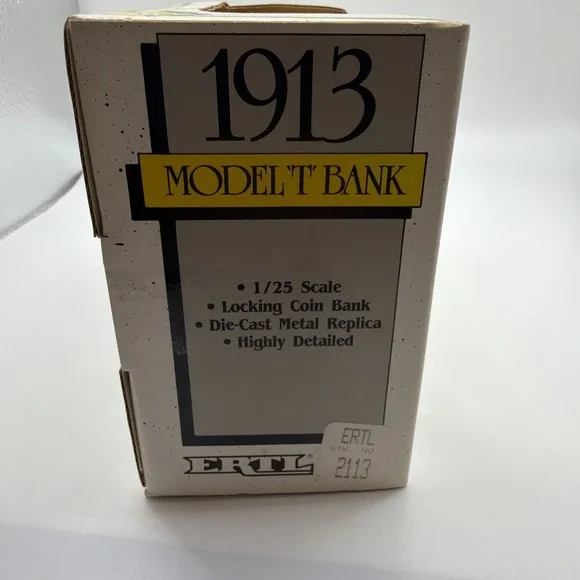 Ertl 1:25 Scale Ford 1913 Model T Publix Presto Diecast Coin Bank. *No Box* - Picture 7 of 10